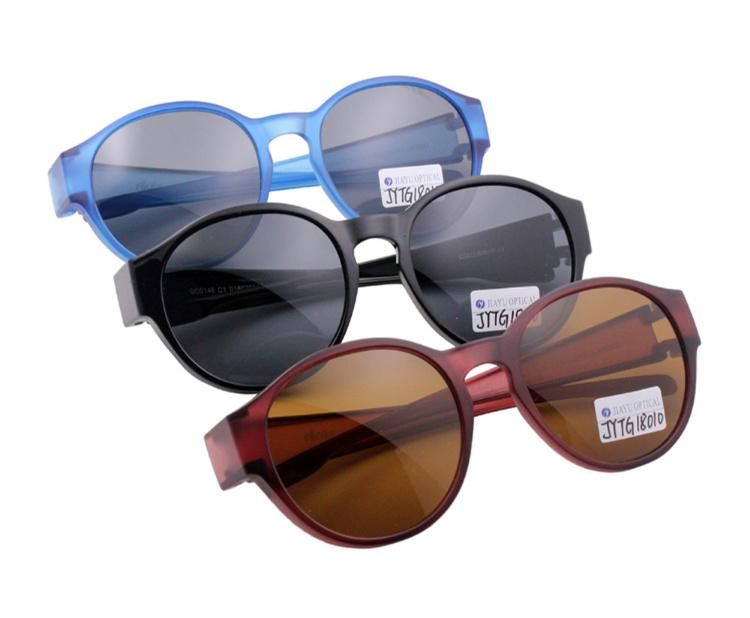 Custom Anti Glare Fit Over Sun Glasses Fishing UV400 Polarized Fitover Sunglasses