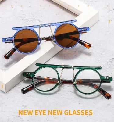 2022 Vintage Men Sunglasses Retro Showing Face Small Shades Glasses