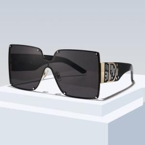 Luxury Design Rimless Sunglasses Shadow Custom Unisex Square Fashion Sunglasses