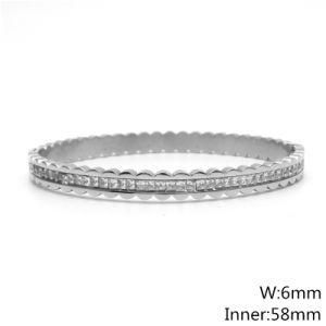 Fashion Jewelry Stainless Steel Bangle Bracelet 58X6mm