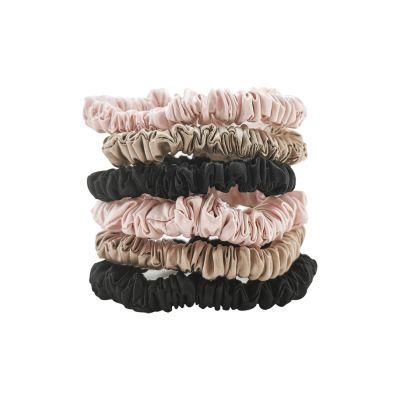Factory Price Silk Elastic Hair Scrunchies Silk Scrunchies for Women