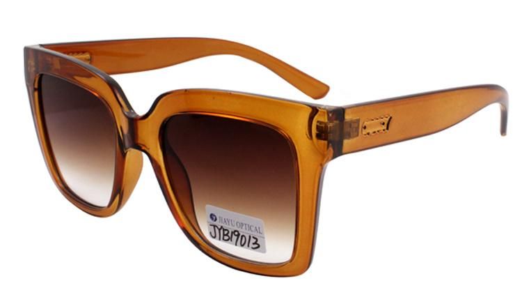 Top Fashion Custom 2022 Latest Brown Oversize Square Women Sunglasses
