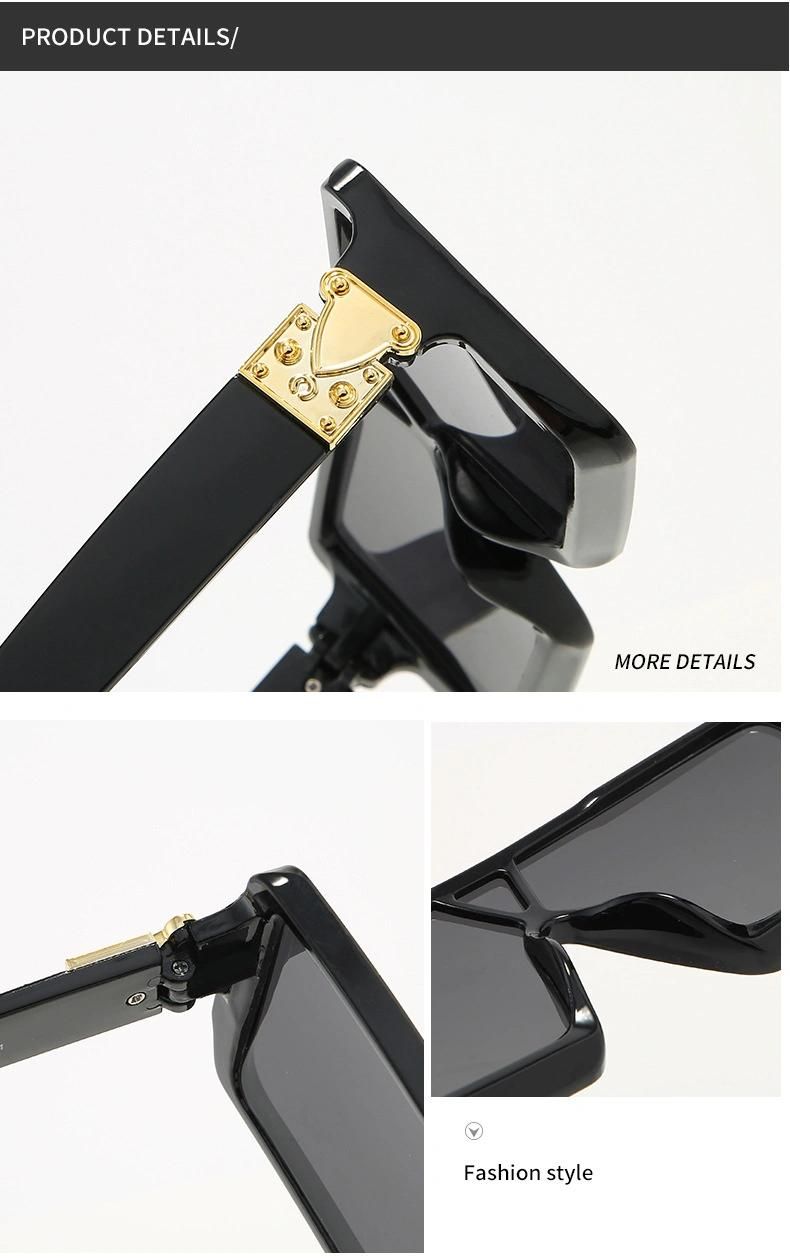 2020 Wholesale One-Piece Personality Sunglasses