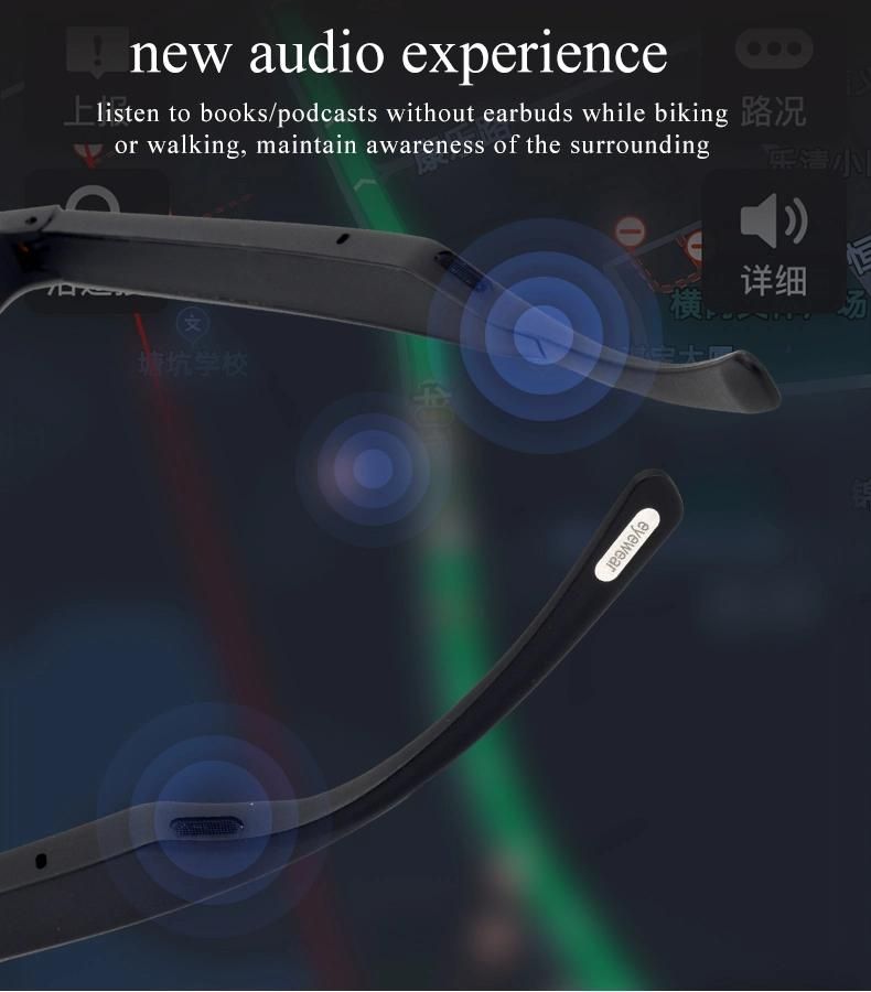 Bluetooth Blue Tooth Audio Music Telephone Sunglasses (KX01-04)
