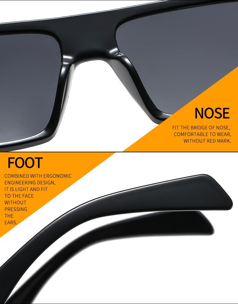 2022 New Style Men′s Retro Casual Sunglasses