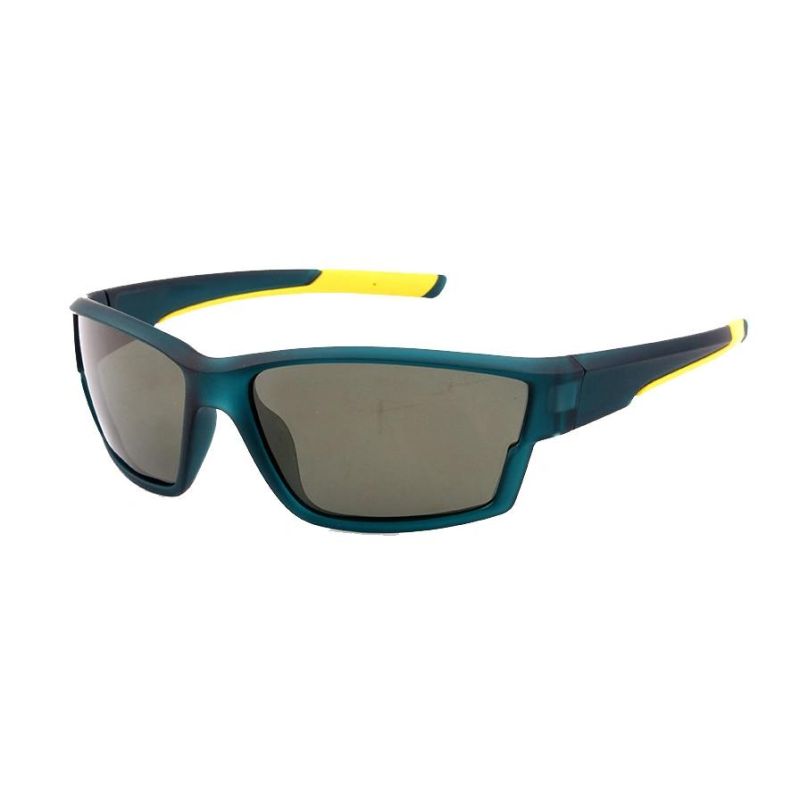 2017 Matt Crystal Green Sports Sunglasses for Men