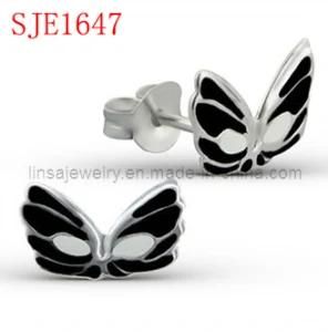 Charm Style Mask Design Stainless Steel Earrings (SJE1647)