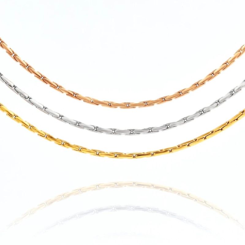 Factory Supplier Long Fashion Jewelry 18K Gold Plated Metal Chains for Ladies′ Bangle Anklet Bracelet Necklace Jewellery Making