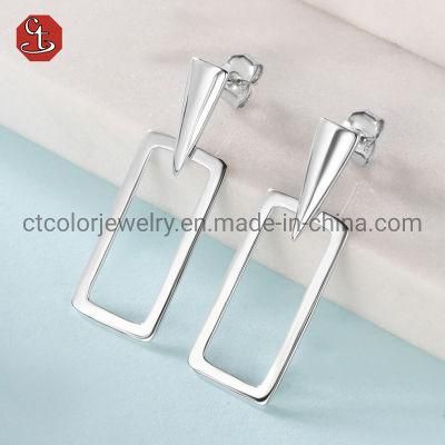 Newest Fashion earring 925 silver Factory cheap Earrings for Ladies