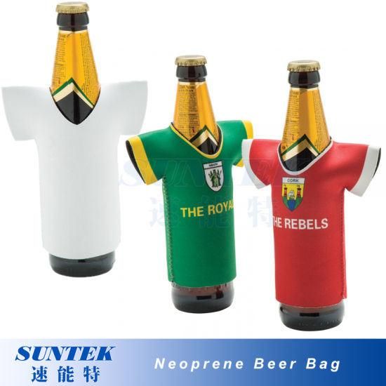 Sublimation Neoprene Velcro Stubby Holder/Can Cooler-Dimensions Customizable