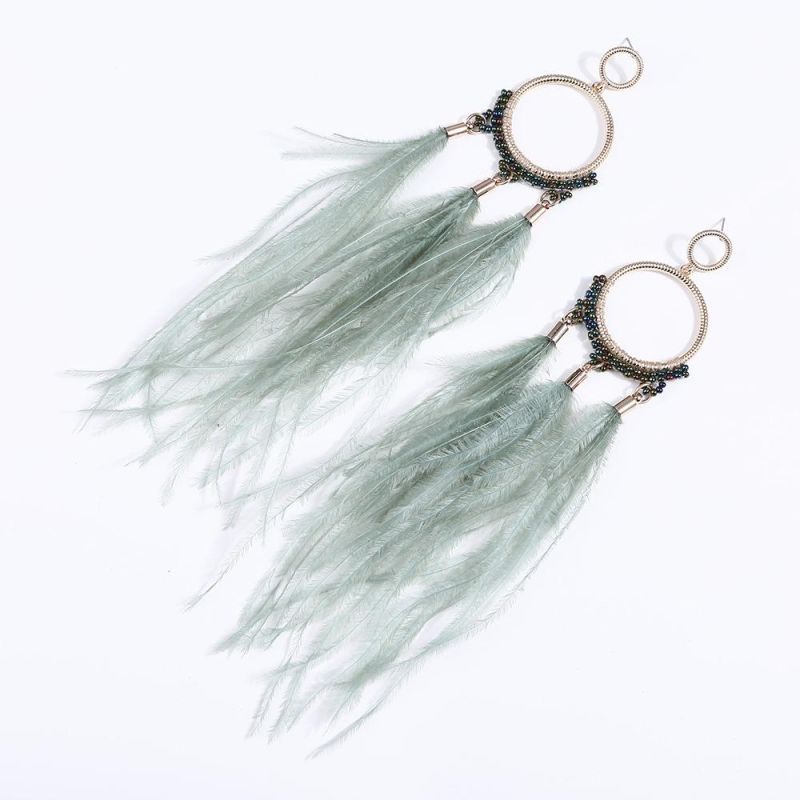 2020 New Fashion Jewelry Earrings with Feather