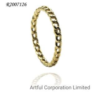 Fashion Jewelry Ring in Gold Plated