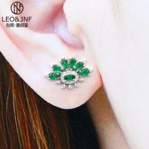 Factory Wholesale Fashion Earrings AAA Color Zircon Stud Earrings