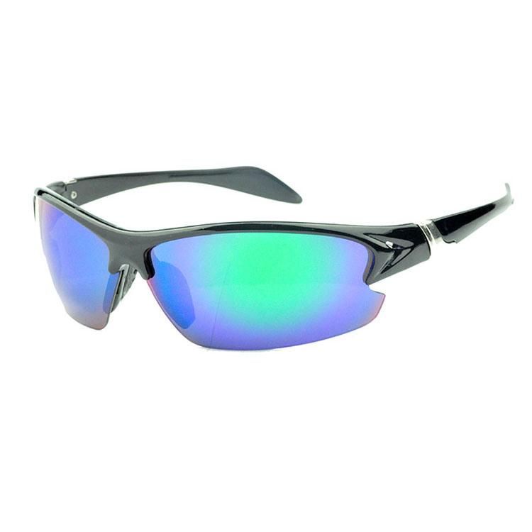 Performance Shiny Black Sport Sunglasses