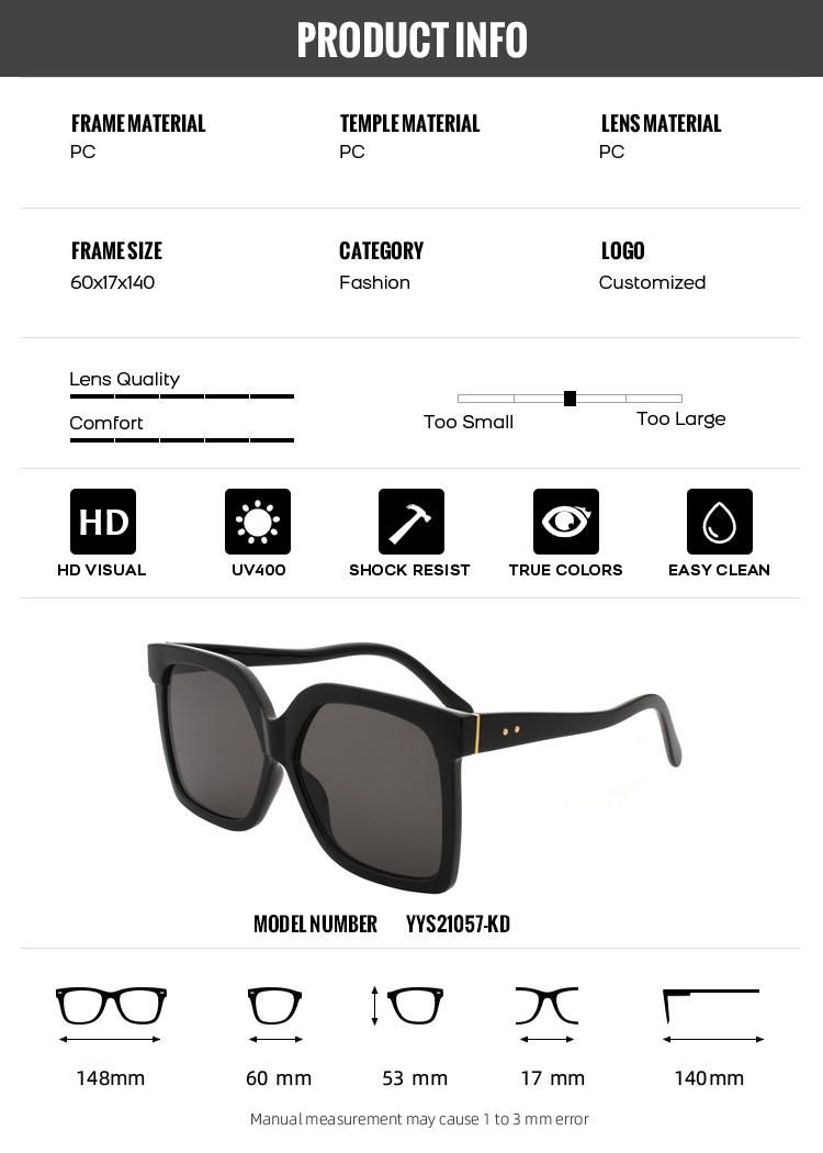 2022 Trendy Luxury Large Square UV Protction Vintage Leopard Design Sunglasses for Unisex