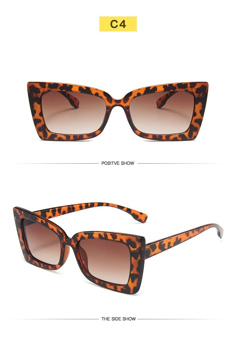 Metal Hinge Butterfly Shape Sunglasses European and American Trend Is Fashionable Sunglasses