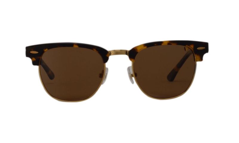 Fashion Designed Metal Half Frame Sunglasses