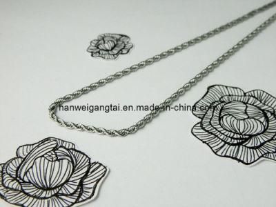 316L Stainless Steel Rope Necklace
