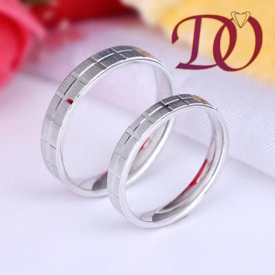 Simple Wedding Rings for Women and Men 925 Sterling Silver Wedding Ring
