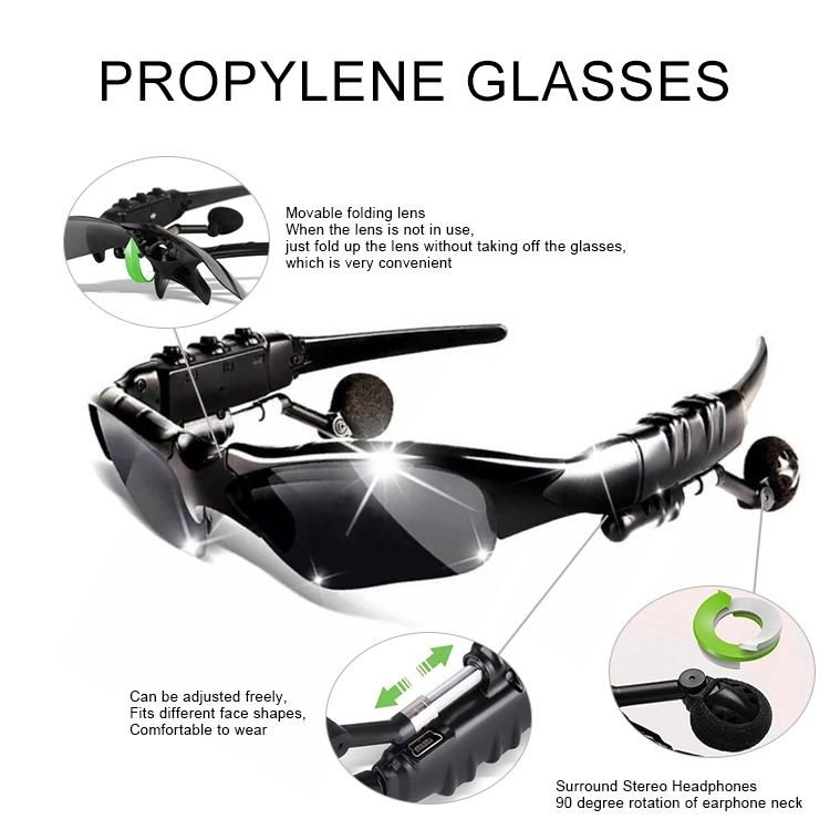 Smart Bluetooth Sunglasses Headphone Polarized Wireless Cycling Bluetooth Sunglasses