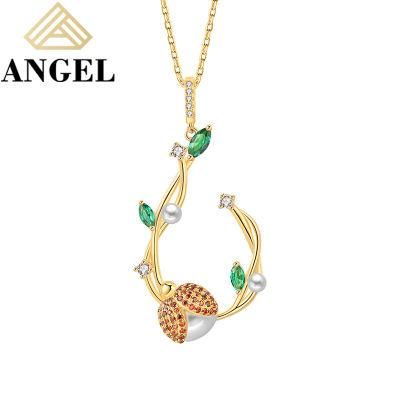 Wholesale Factory Luxury Fashion Jewelry Jewellery CZ Pearl Ball Necklace