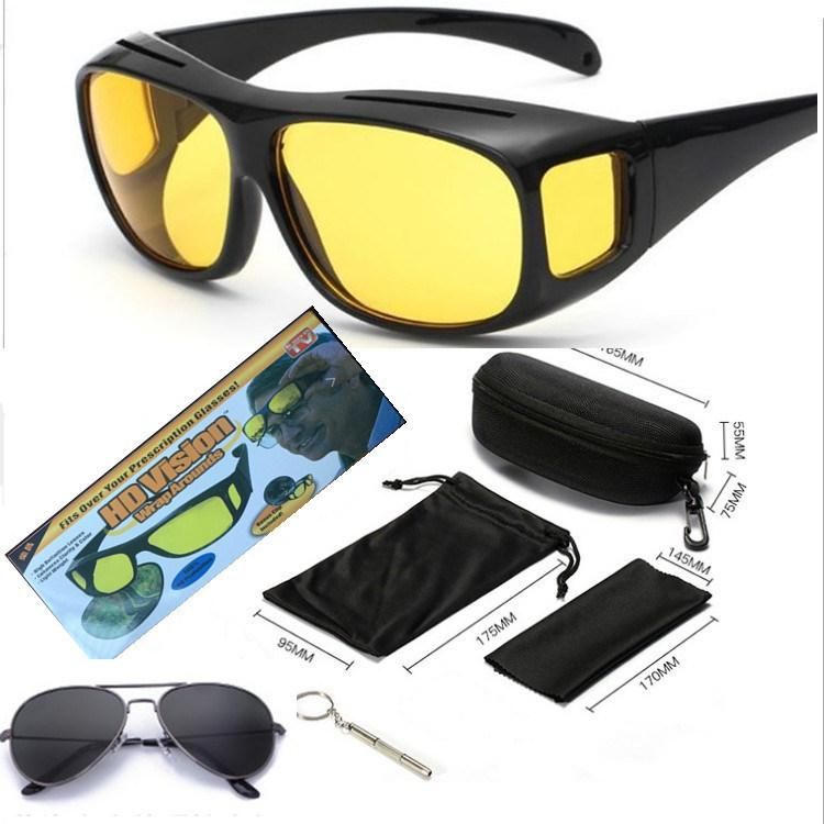 2021 Wrap Sunglasses Solar Shield Fit Over Glasses for Women and Men UV400 Protection