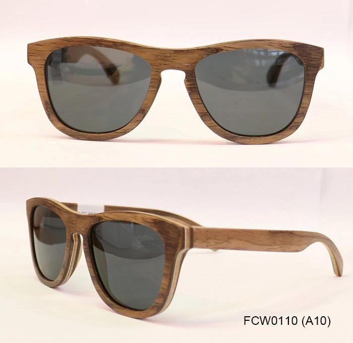 Fashionable Loge Can Be Customized Natural Wooden with (Ce) Sunglasses Eyewear