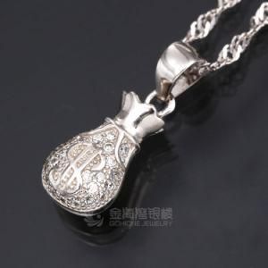 925 Sterling Silver Crafts Jewelry Wallet Charms Pendant