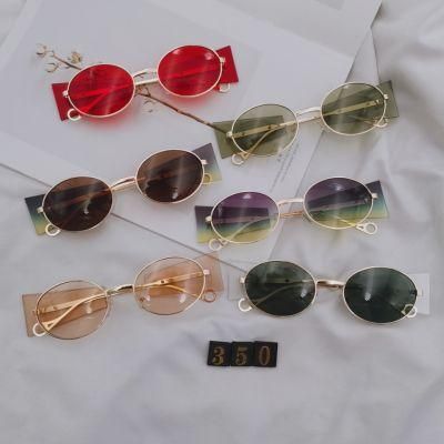 2021 Newest Fashionable Ins Style Sun Shades Round Oversized Sunglasses Women