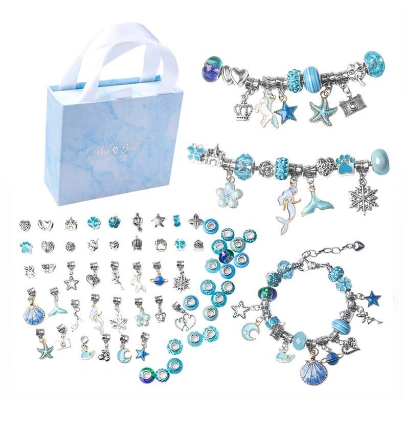 Christmas jewelry Gift Beads Making Kit DIY Child Bracelet for Teen Girls