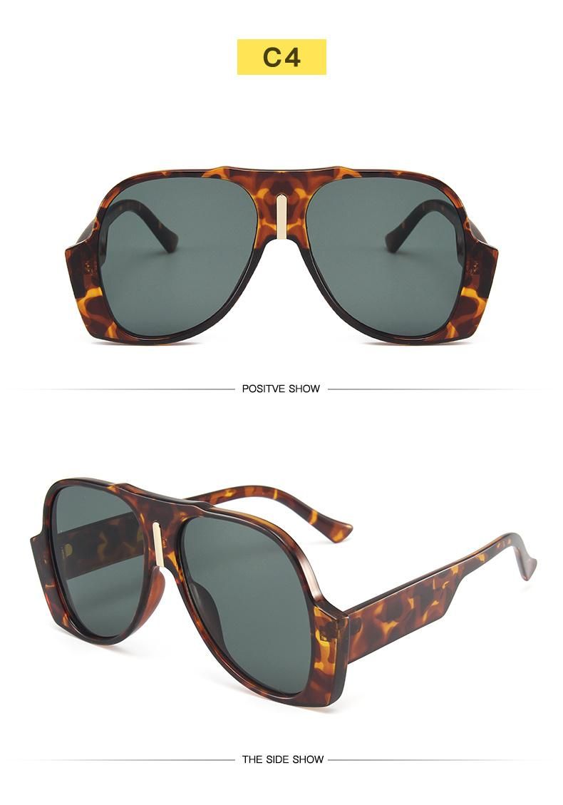 Sunglasses Female Hip-Hop Funny Wide-Legged Toad Glasses