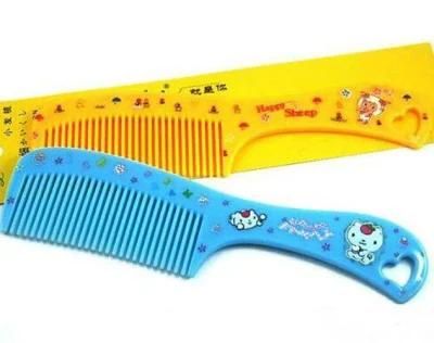 Comfortable Handle OEM Plastic Hair Comb