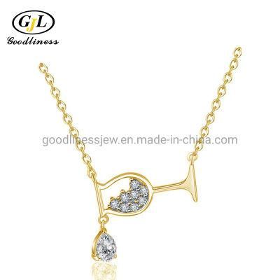 Hot Sale Newest Fashion Ladies Zircon Necklace Jewelry