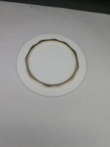 35g 18K Yellow Gold Uneven Bangle