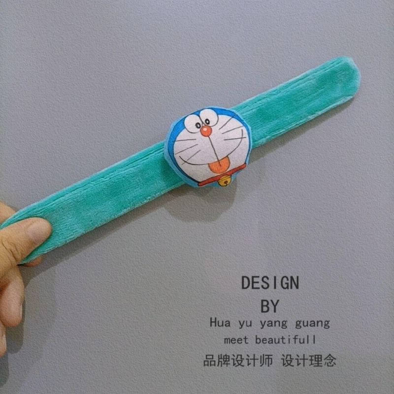 Fashion Jewelry Cartoon Plush Snapping Ring Bracelet