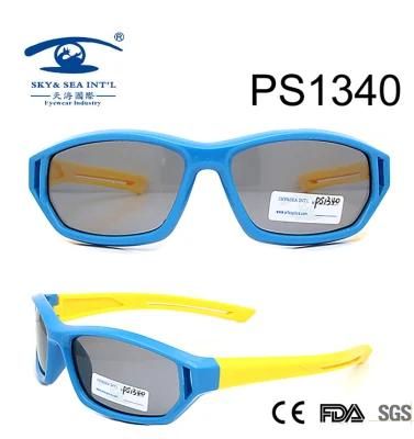 Light Colorful Sport Boy Children Kid Plastic Sunglasses (PS1340)