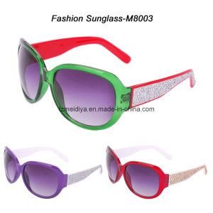 Plastic Women Sunglasses PU on Temple