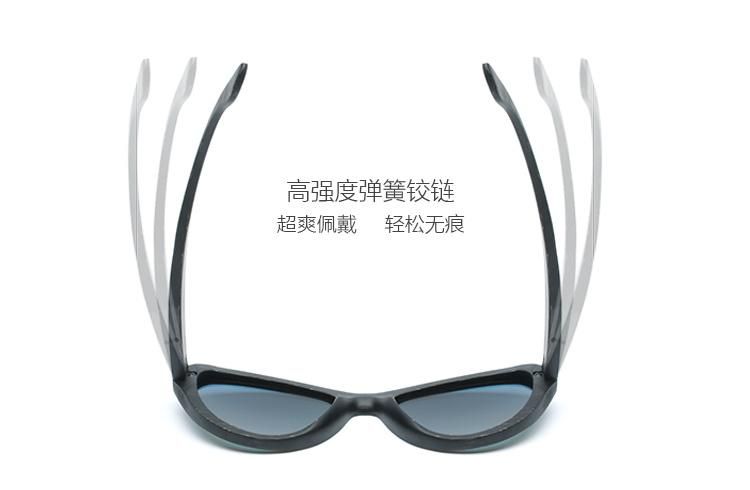 Wholesale Fashion Polarized UV400 Promotional Color Party Wooden Sunglasses