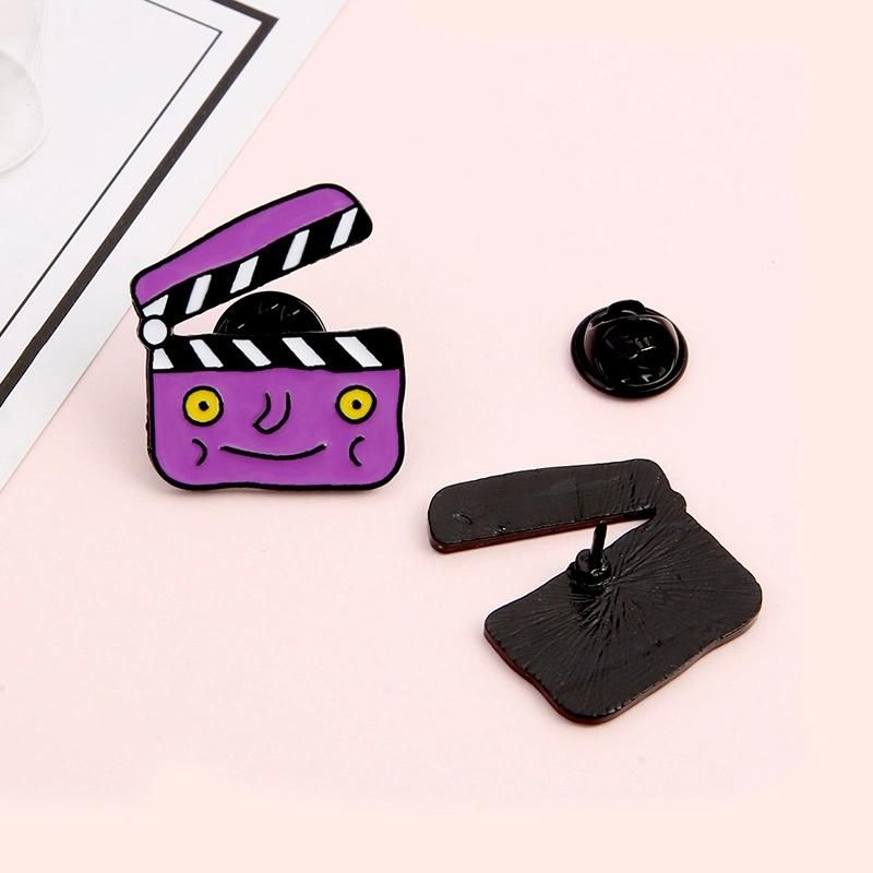 Cartoon TV Film Brooch Shirt Collar with Badge Brooch