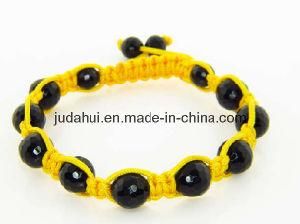 Shamballa Light Orange Macrame String Bracelet (JDH-BL800041)