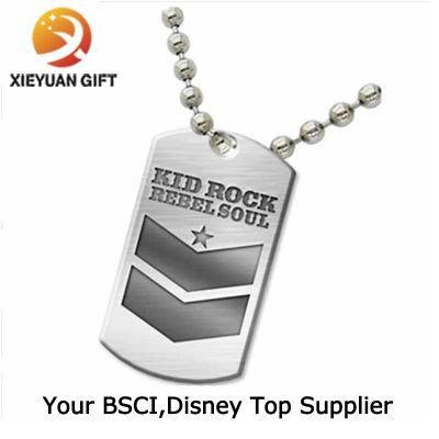 Golden Bone Shaped Zinc Alloy Customized Dog Tags