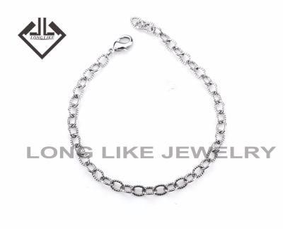 925 Silver Jewelry Simple Bracelet
