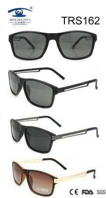 Italy Newest Designer Classical Style Frame Tr90 Sunglasses (TRS162)