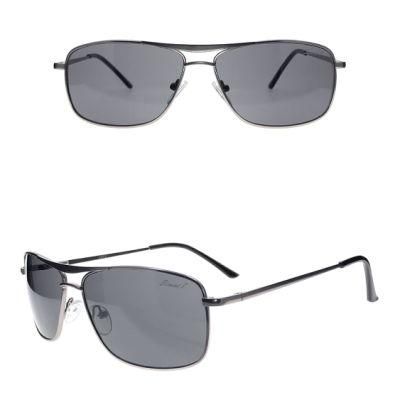 Double Bridge New Fashion Metal Sunglasses for Men