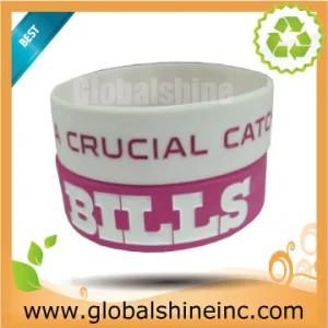 One Inch Silicone Bracelet (SB011)