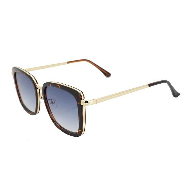 2019 Femine Lady Metal Temple Fashion Sunglasses