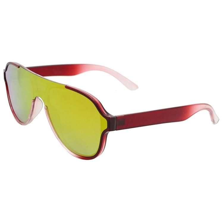 2020 Plastic One Piece Lens Fashion Sunglasses