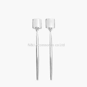New 2017 Jewelry Accessories Women Square Drop Earrings
