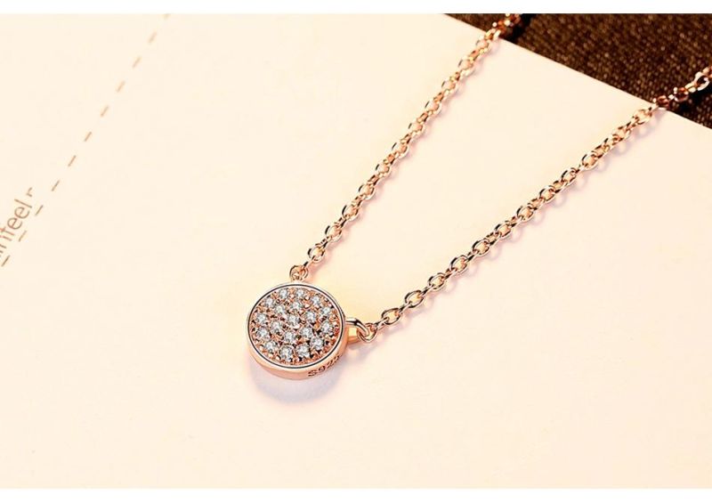 French Style Fashionable Clavicle Chain AAA Zircon Necklace