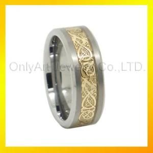 Cheap Tungsten Carbide Ring/Two Tone Tungsten Ring
